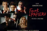 Facet z papieru